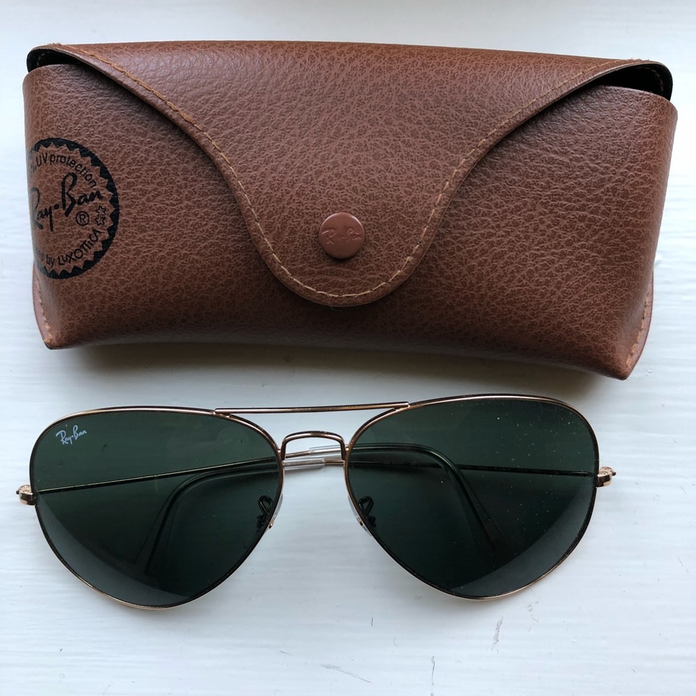 large Ray-Ban aviator sunglasses